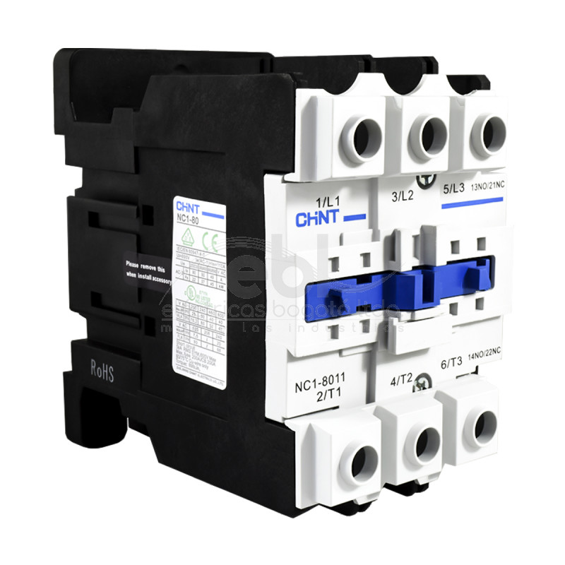 Contactor 80A AC3 220VAC UL | CHINT