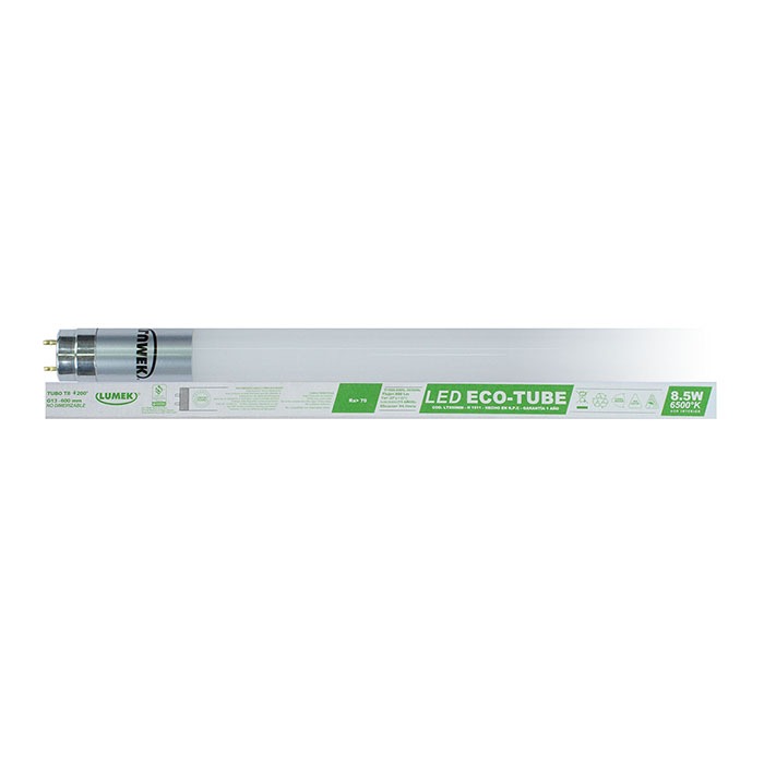 TUBO LED 8.5W T8 G13 LUMEK