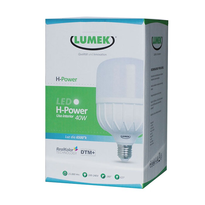 BOMBILLO LED 40W ECO CLASSIC LUMEK - Imagen 3