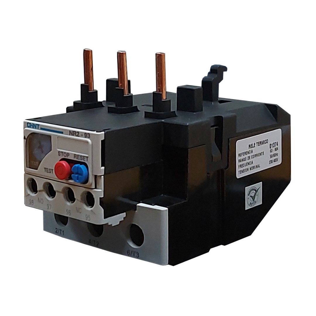 Relé Térmico CHINT 63- 80A | Modelo NR2-93 - Ingecom Eléctricos SAS