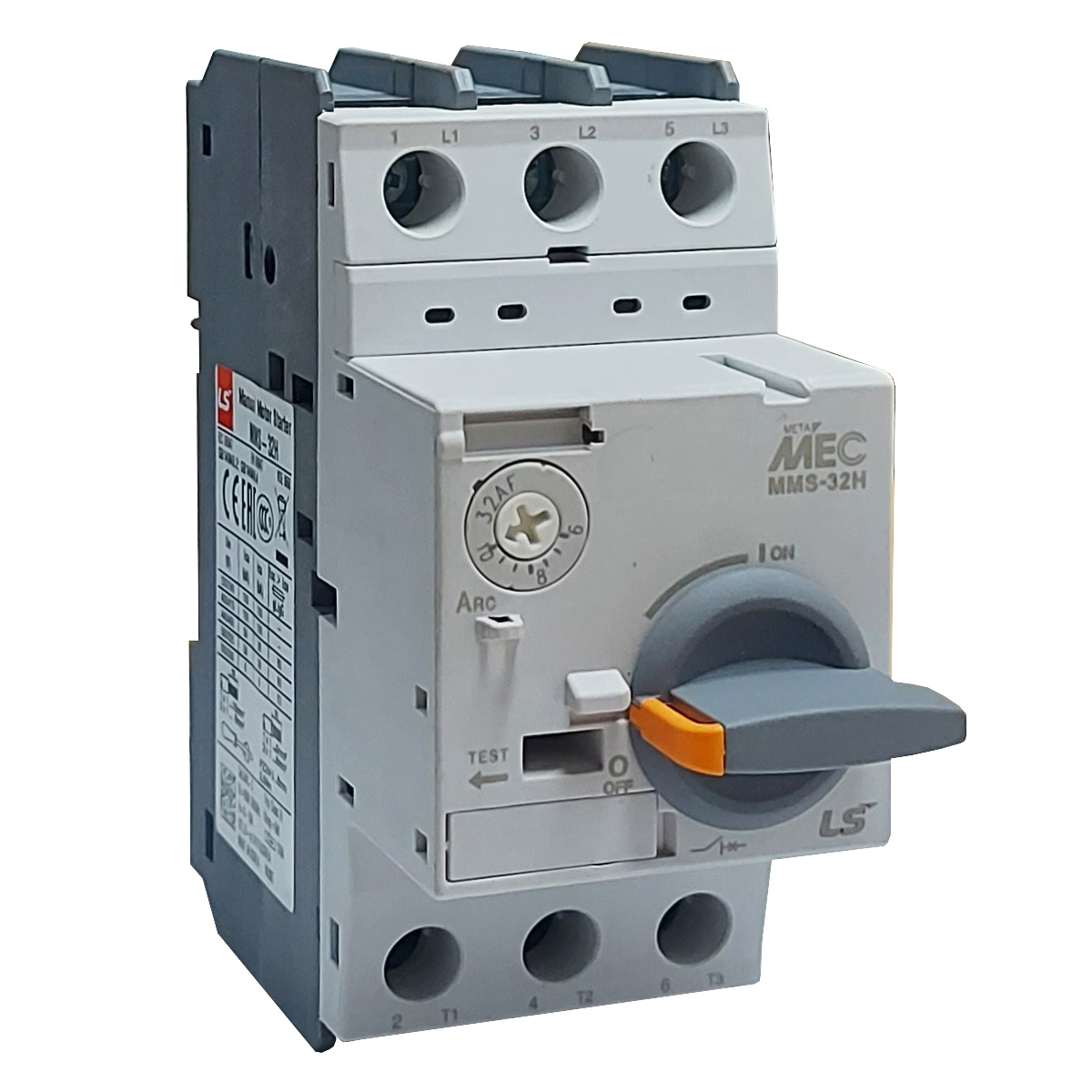 Guardamotor LS MMS-32H (6-10A) Tipo Giratorio - Ingecom Eléctricos SAS
