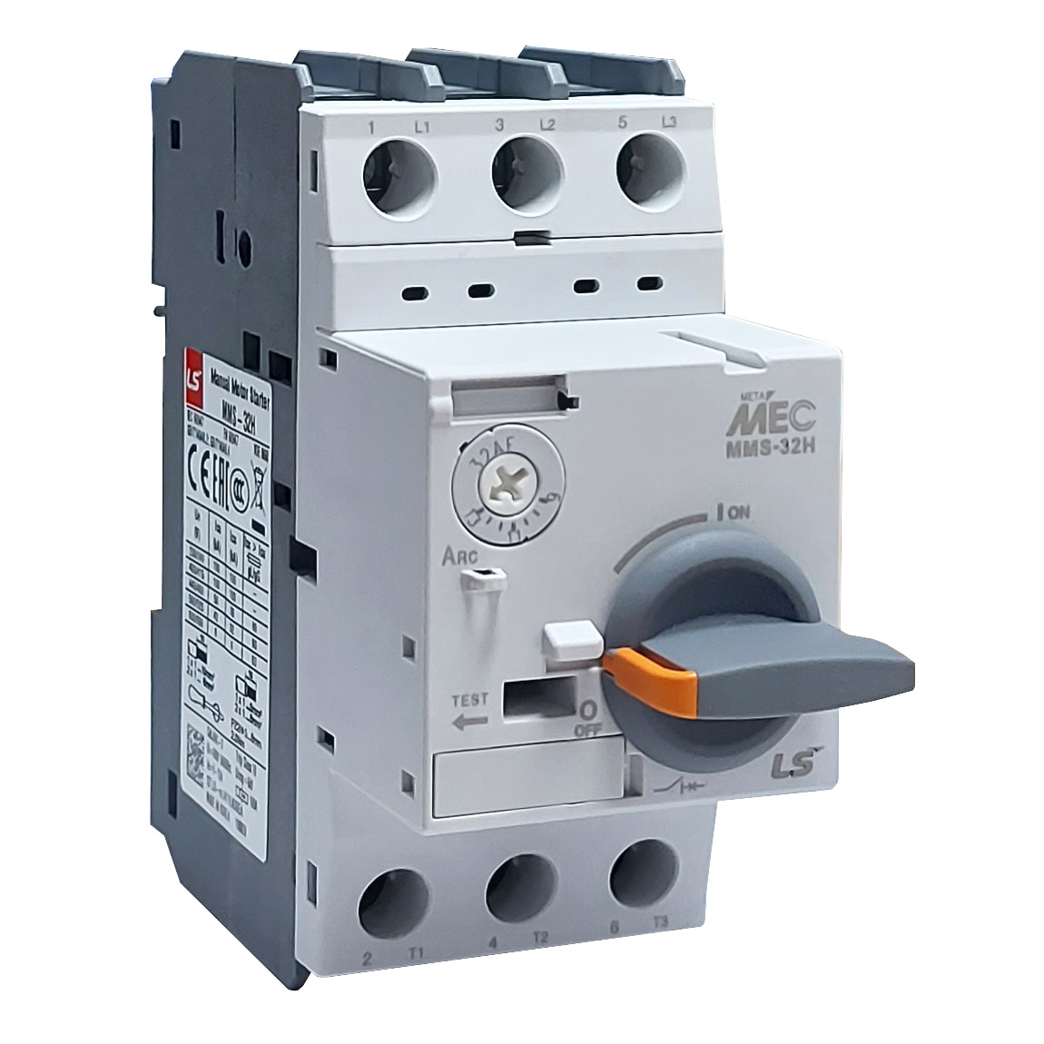 Guardamotor LS MMS-32H (9-13A) Tipo Giratorio - Ingecom Eléctricos SAS