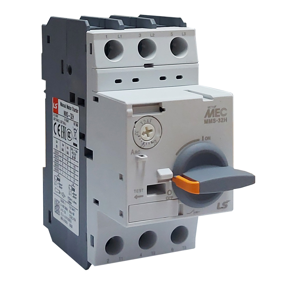 Guardamotor LS MMS-32H (22-32A) Tipo Giratorio - Ingecom Eléctricos SAS