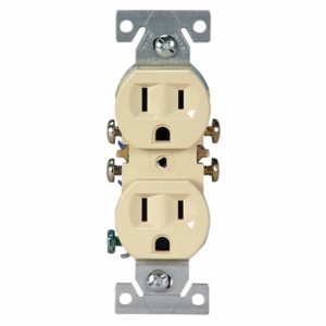 TOMACORRIENTE DOBLE LEVITON