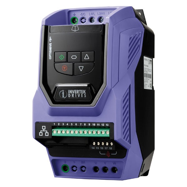 Variador Invertek P2 / 5 HP / 9,5 Amp / Entrada - Salida: 440V AC / Trifásico