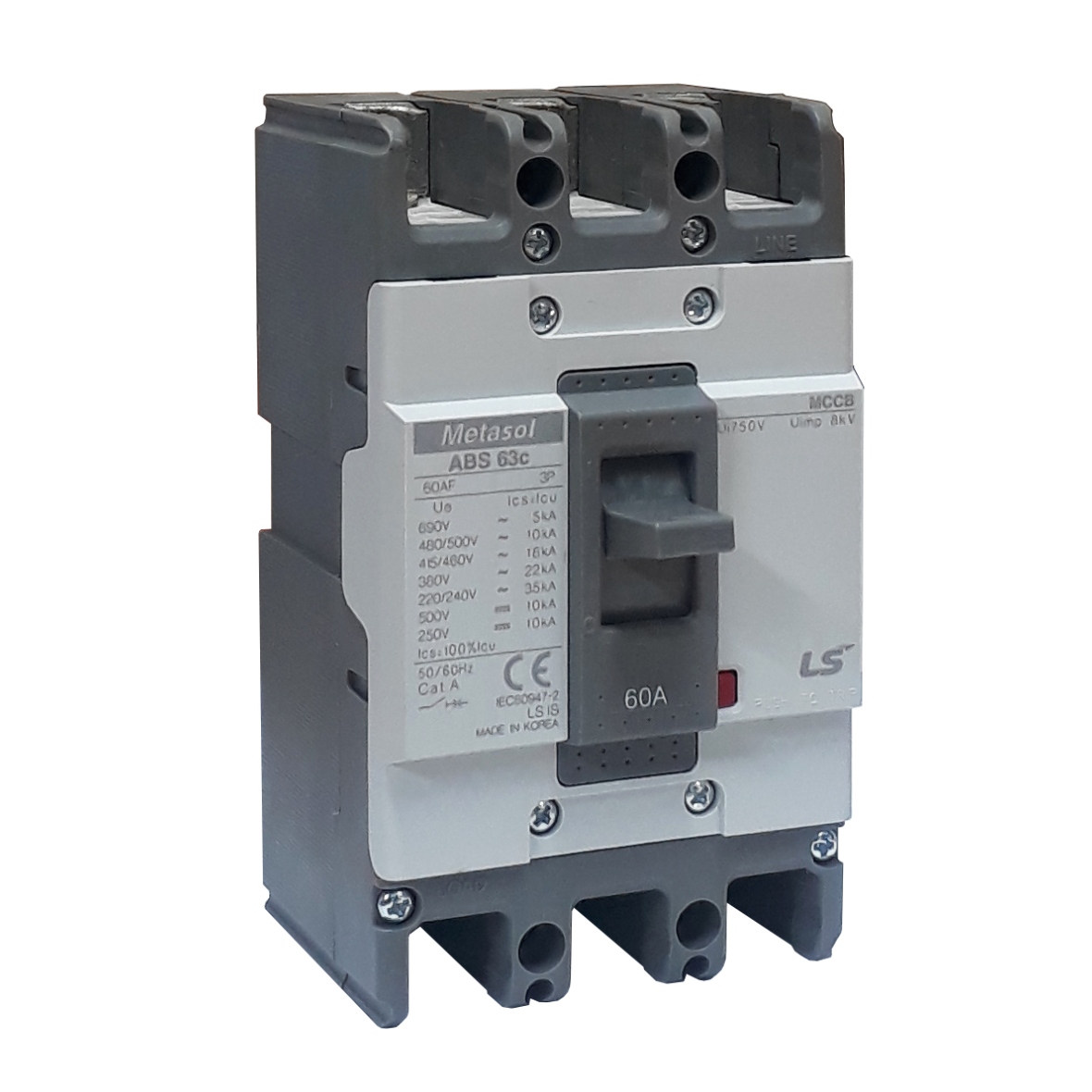 Breaker Industrial Trifásico LS 60A