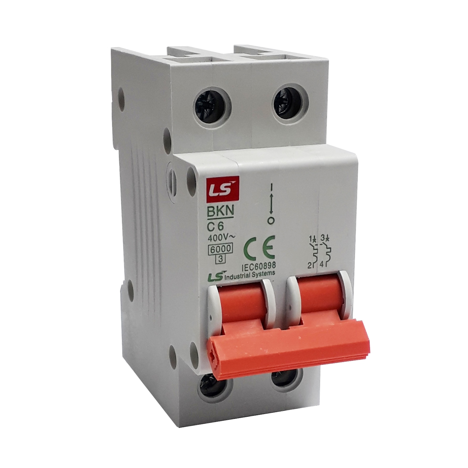 Minibreaker LS 2X6A Tipo Riel