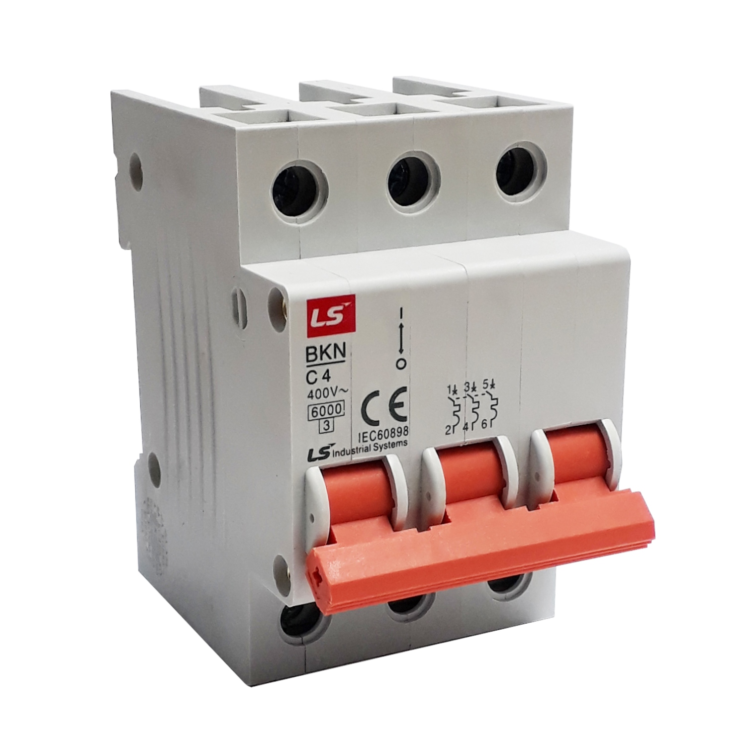 Minibreaker LS 3X4A Tipo Riel