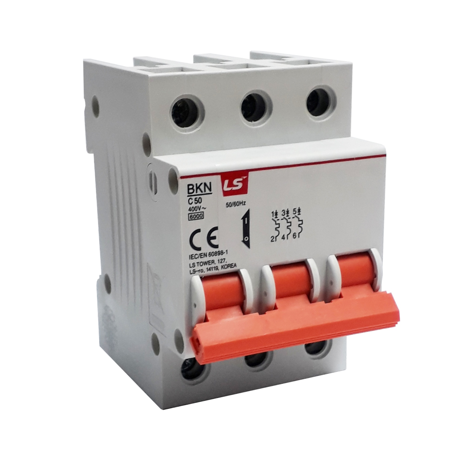 Minibreaker LS 3X50A Tipo Riel