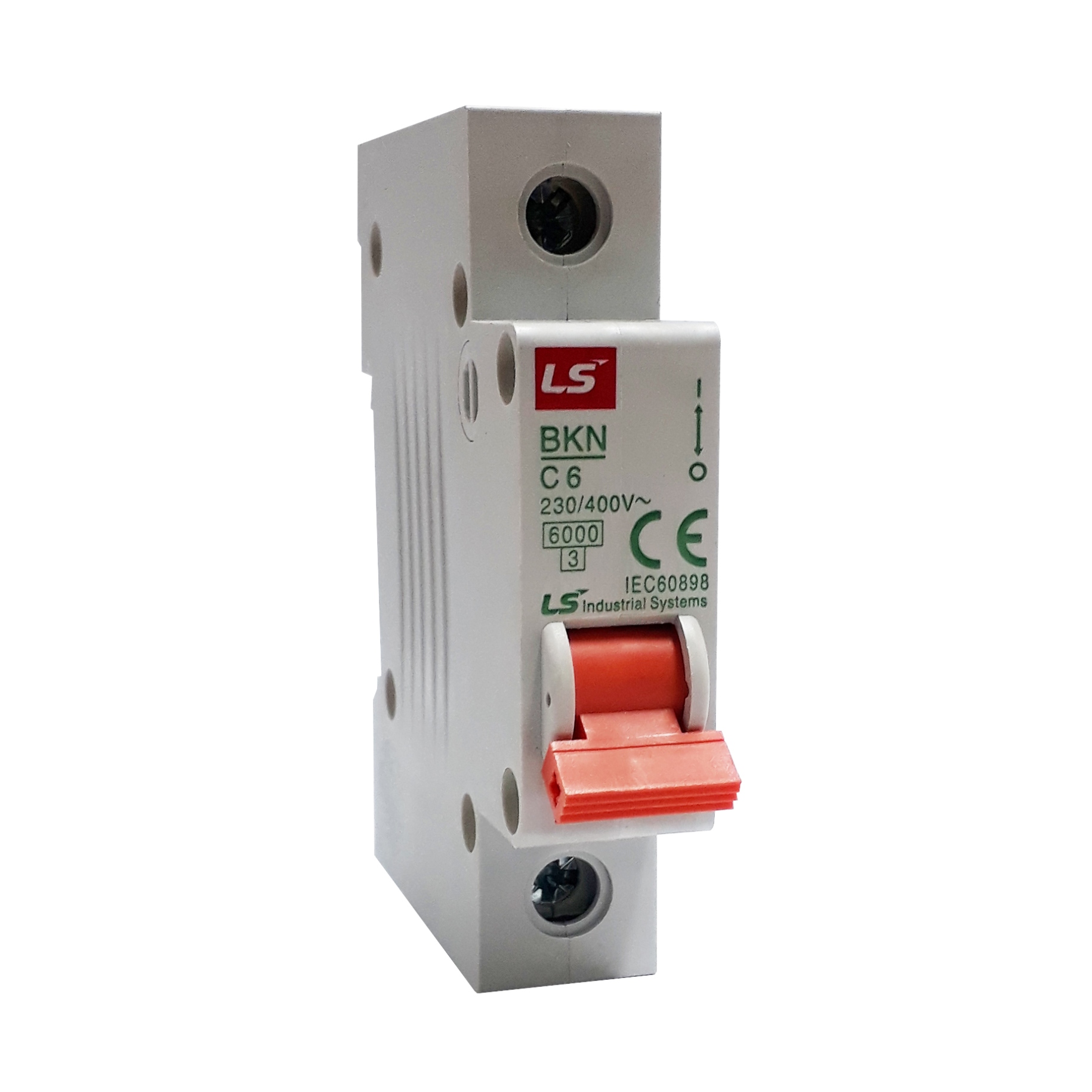 Minibreaker LS 1X6A Tipo Riel 6KA