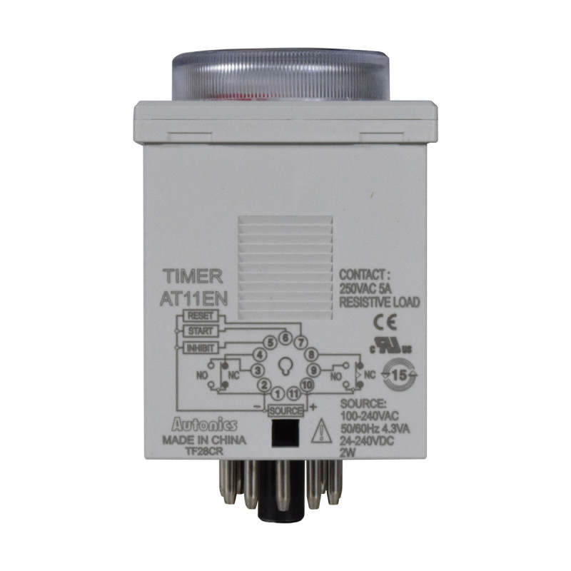Temporizador Análogo Multifunción / Out (Rele SPDT) / 48x48mm / 100-240VAC / 24-240VDC | AUTONICS - Imagen 3