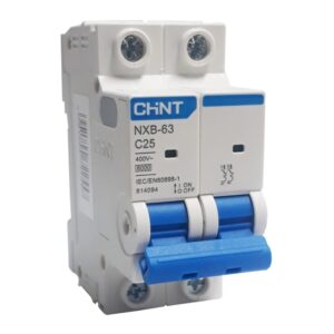 Minibreaker Chint 2X25A Tipo Riel