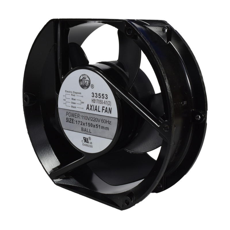 Ventilador Axial de Balineras 172x150x51mm - 110/220V AC | EBCHQ - Imagen 3