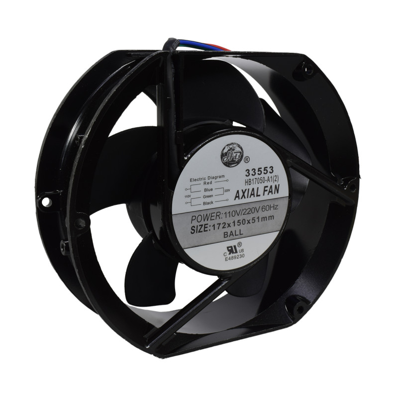 Ventilador Axial de Balineras 172x150x51mm - 110/220V AC | EBCHQ
