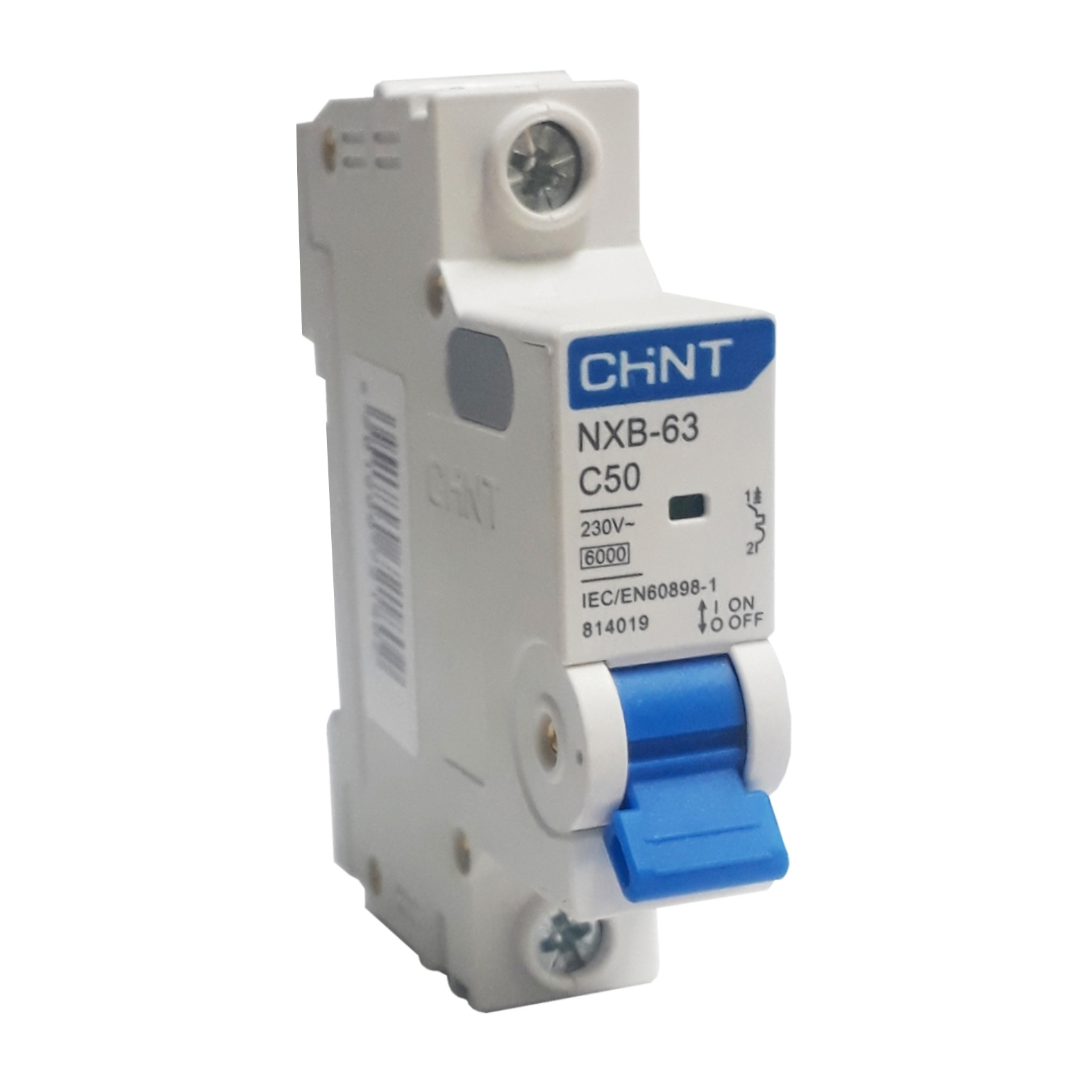 Minibreaker Chint 1X50A Tipo Riel