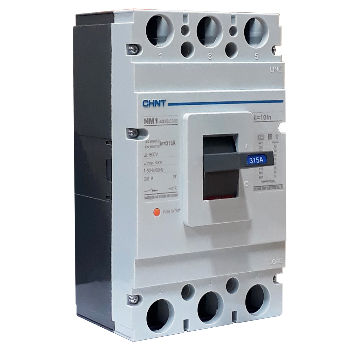 Breaker Industrial Trifásico Chint 315A