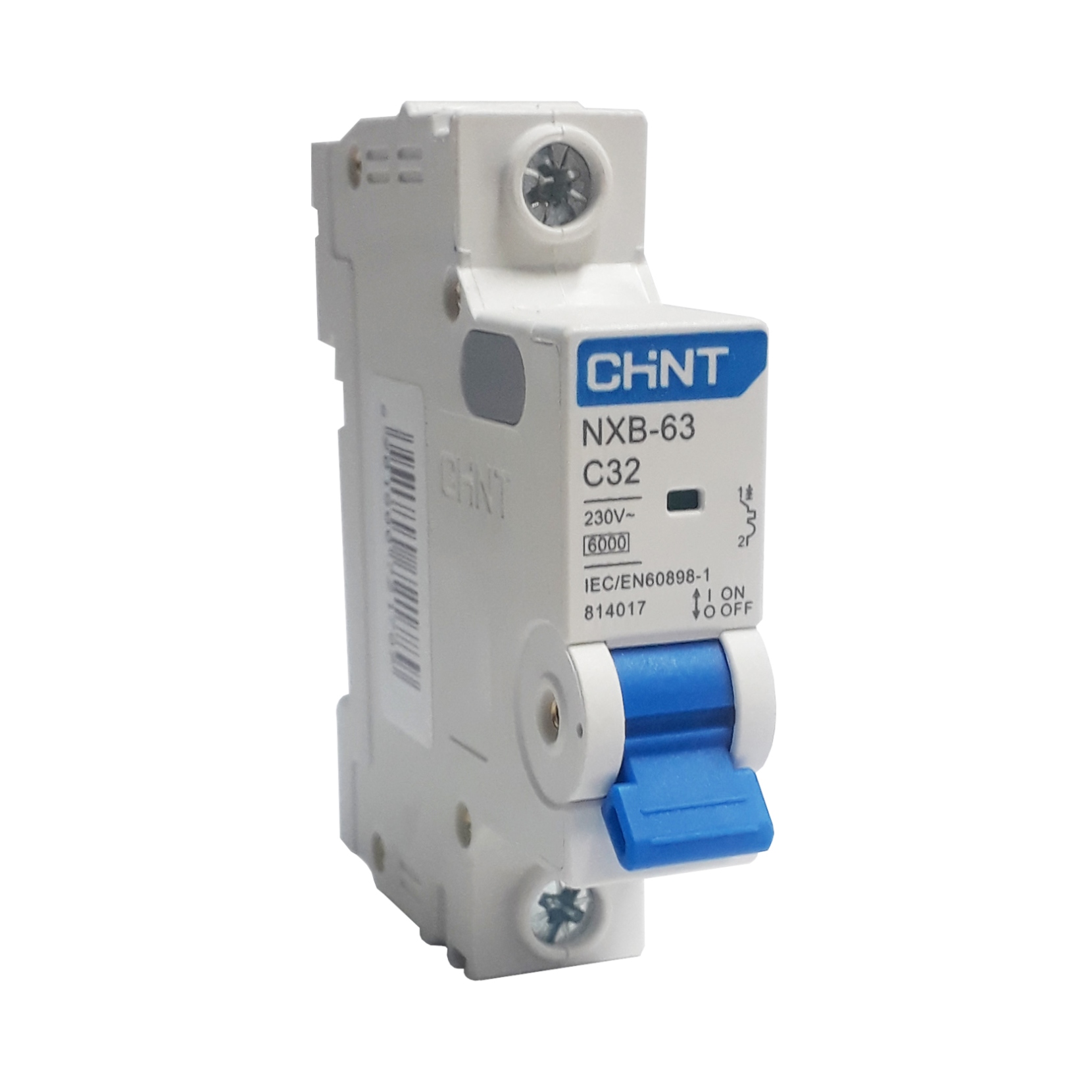 Minibreaker Chint 1X32 Tipo Riel 6KA