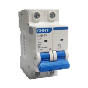 Minibreaker Chint 2X2 Tipo Riel 6KA