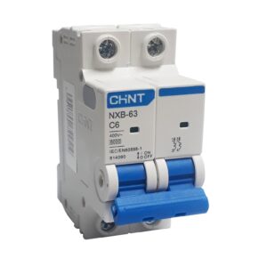 Minibreaker Chint 2X6 Tipo Riel 6KA