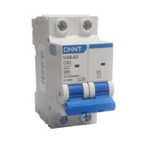 Minibreaker Chint 2X63 Tipo Riel 6KA