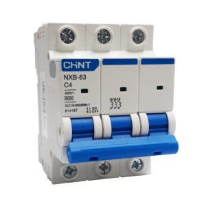 Minibreaker Chint 3X4 Tipo Riel 6KA