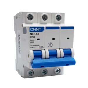 Minibreaker Chint 3X50 Tipo Riel 6KA