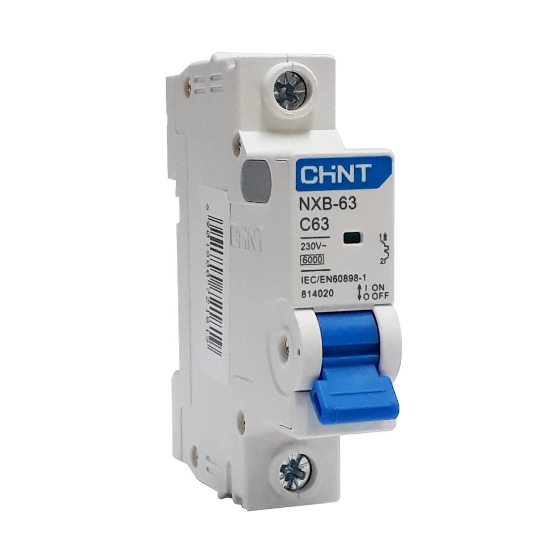 Minibreaker Chint 1X63A Tipo Riel