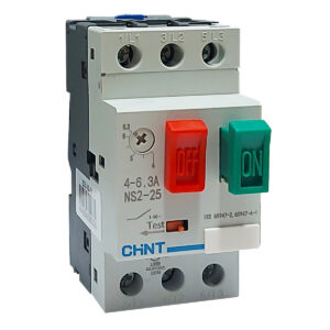 Guardamotor CHINT (4-6,3A) Tipo Pulsador - NSR2-25 - Ingecom Eléctricos SAS