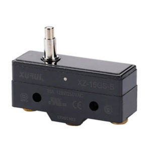 Microswitch Tipo Estándar de Botón Mediano 15A/125V - XURUI | XZ-15GS-B - Ingecom Eléctricos SAS