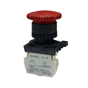 Pulsador Parada de Emergencia 22mm / Tipo Hongo - Autonics - Ingecom Eléctricos SAS
