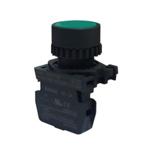 Pulsador Verde 22mm - Base Plástica | AUTONICS - Ingecom Eléctricos SAS