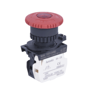 Pulsador Parada de Emergencia 22mm / Tipo Hongo / Iluminado - Autonics -Ingecom Eléctricos SAS