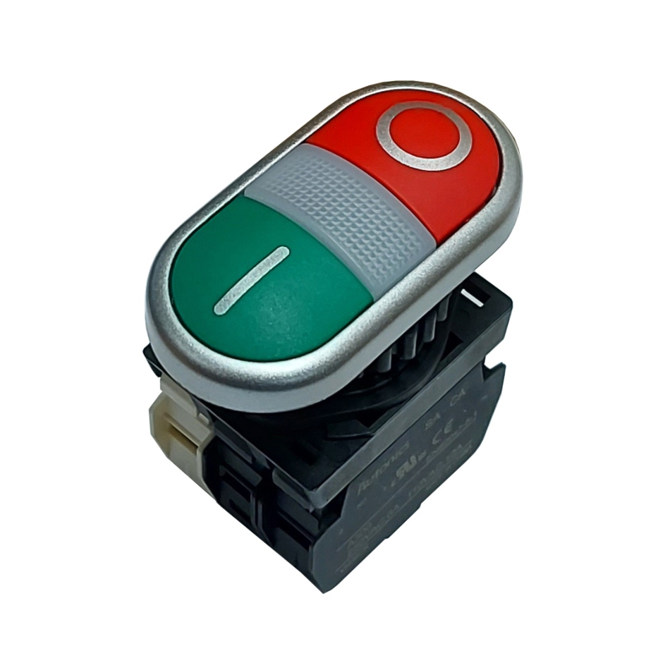 Pulsador Start - Stop 22mm + Indicador Luminoso - Autonics - Ingecom Eléctricos SAS