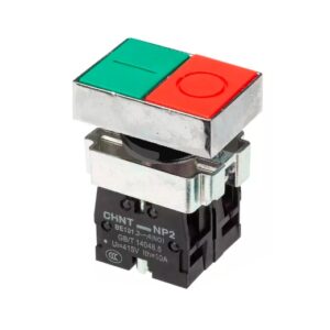 Pulsador Start - Stop 22mm / Base metálica - CHINT - Ingecom Eléctricos SAS