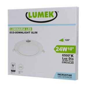 PANEL LED 24W REDONDO DE INCRUSTAR LUMEK