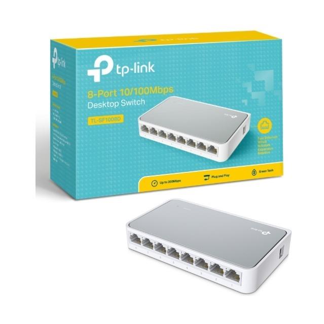 Switch De Comunicación 8 Puertos 10/100 Mbps TP-LINK