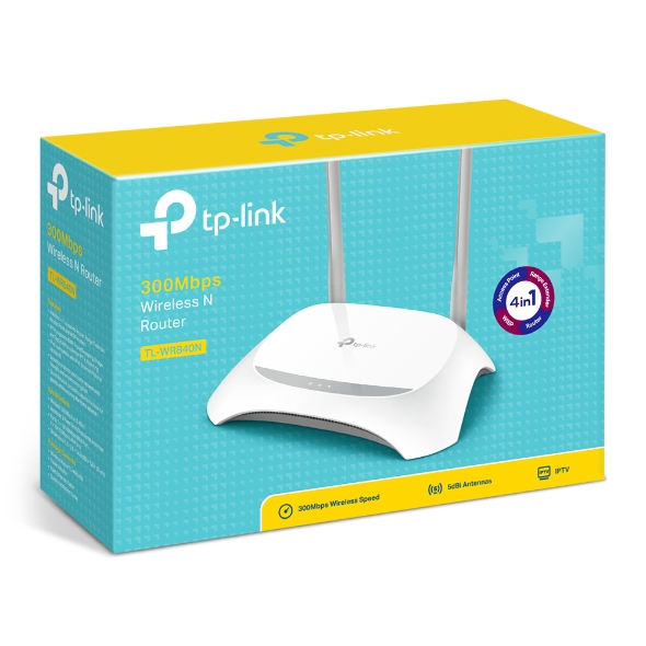 Router Inalámbrico N 300Mbps TP-LINK TLWR840N