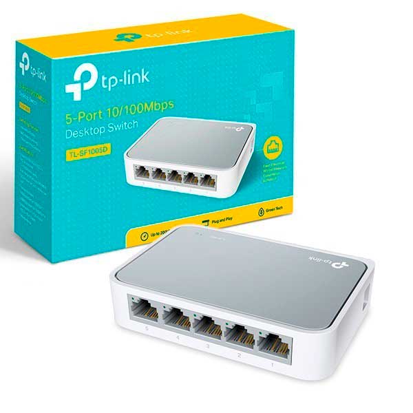 Switch De Comunicación 5 Puertos 10/100 mbps TP-LINK