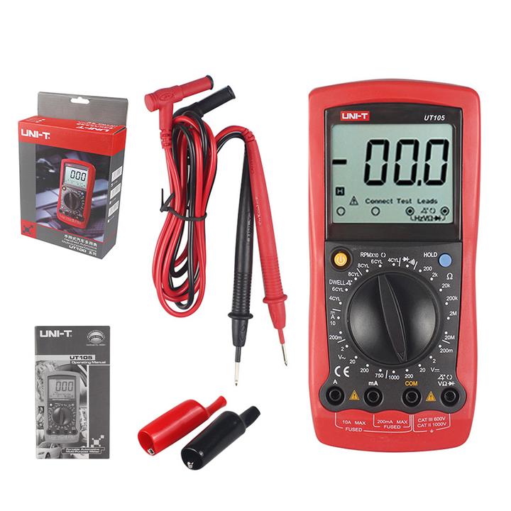 Multimetro Automotriz Multiuso UNI-T UT105