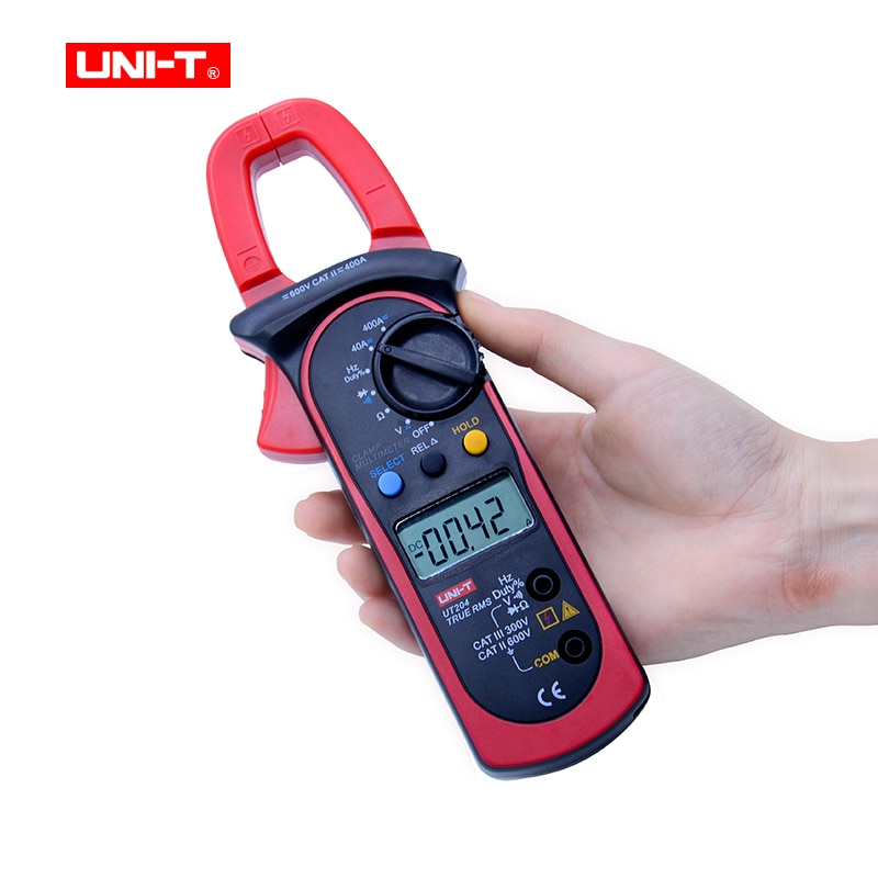 Pinza Volti-Amperimétrica 400A – 600V UNI-T UT204