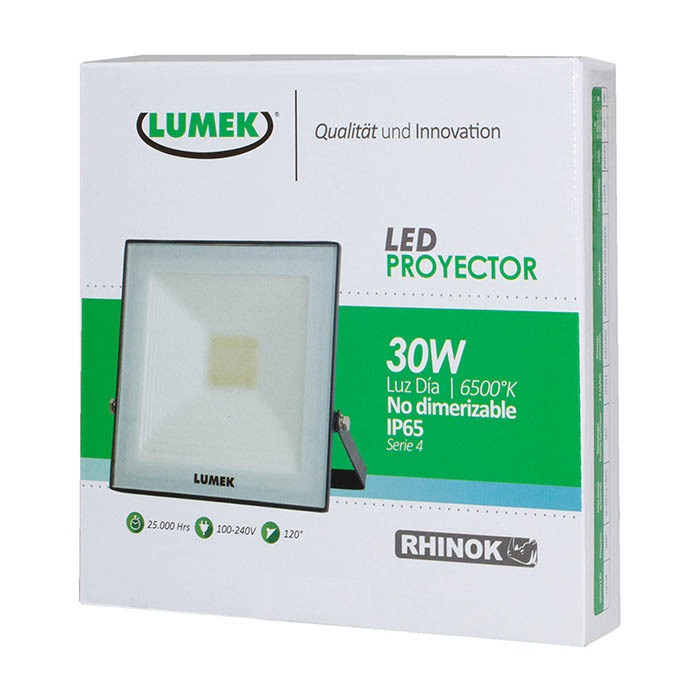 REFLECTOR LED 30W IP65 LUZ BLANCA LUMEK