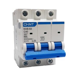 Minibreaker Chint 3X40 Tipo Riel 6KA