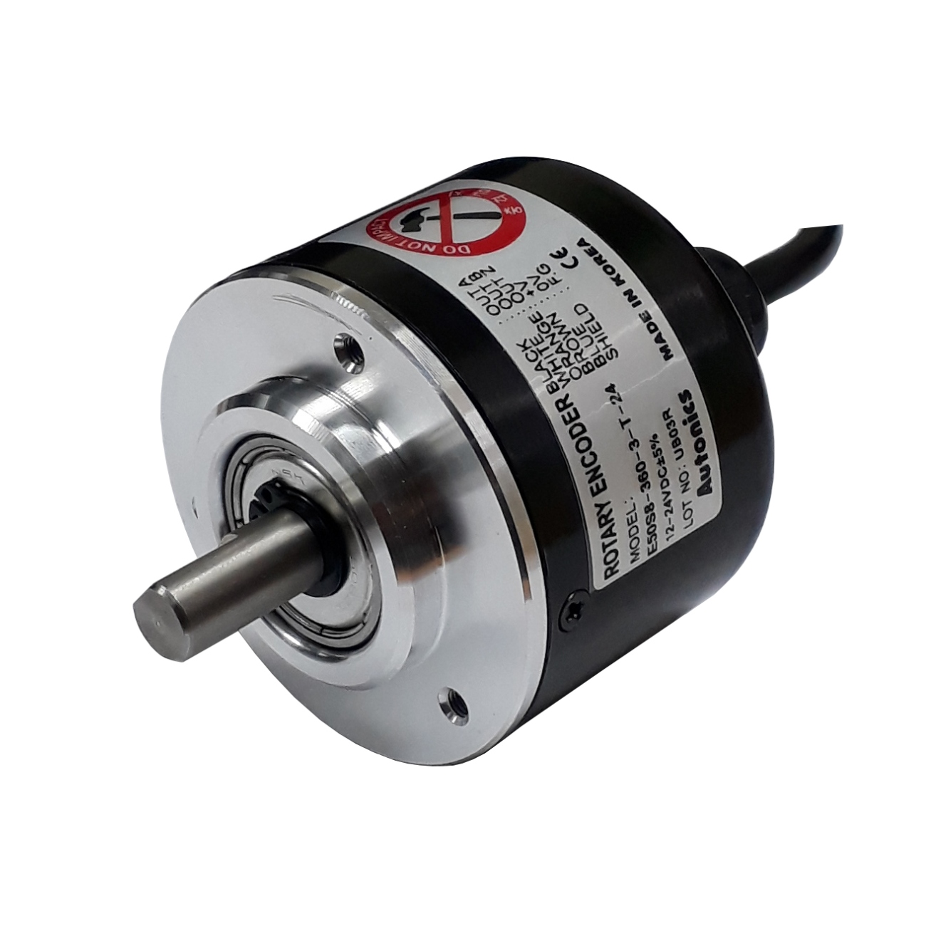 Encoder 360 PPR / Salida Totem Pole / Fases ABZ / 12 - 24V DC Autonics