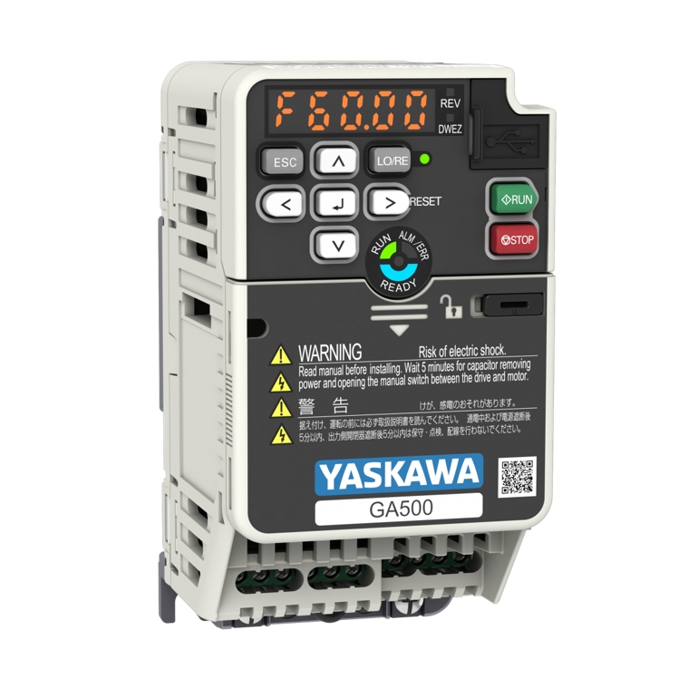 Variador Yaskawa GA500 / 4 Amp / 1/2 - 3/4 HP / 220 V AC