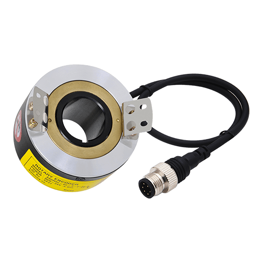 Encoder 1024 PPR / Totem pole, Fases A,B,Z / Eje Hueco / 12-24V DC / Autonics