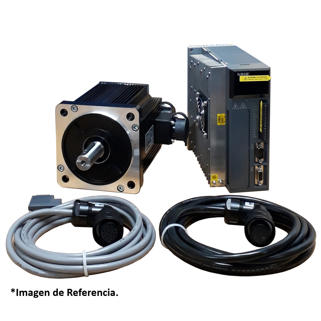 Kit Servo Motor XINJE 1500W / 6N.m / 2500Rpm / 220V AC