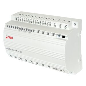 Relé Programable Relpol / 16 In (13 dig+3 análog) / 8 Out Relé / 90-260 V AC