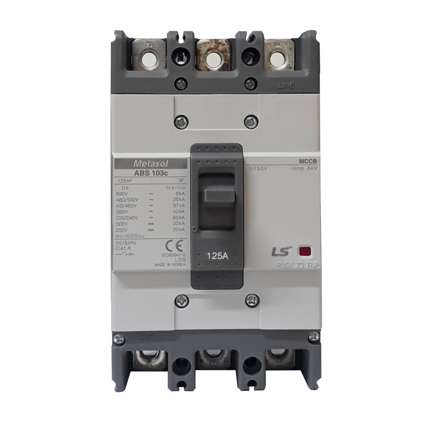 Breaker Industrial Trifásico LS 125A