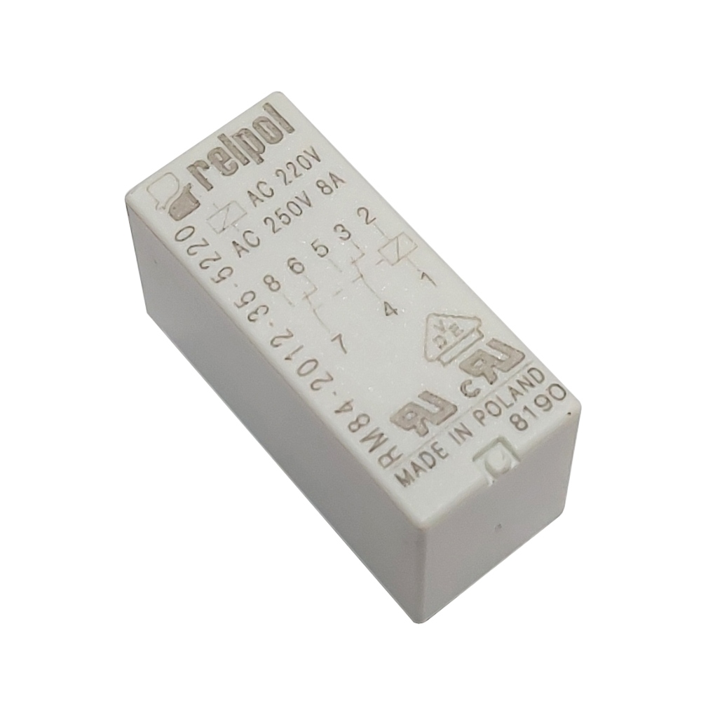 Mini Relevo Relpol 8 Pines 220V AC - Ingecom Eléctricos SAS