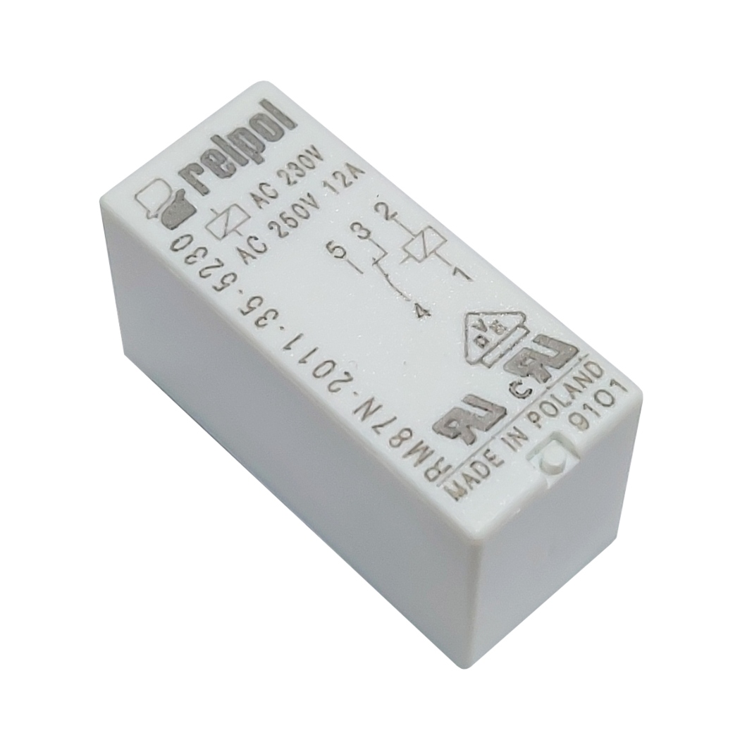 Mini Relevo Relpol 5 Pines 230V AC - Ref 46976